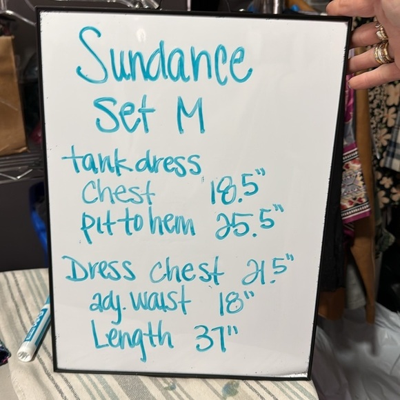 Sundance Blue Floral Slip and Pullover Robe Dress Loungewear Set Size M - Picture 4 of 14